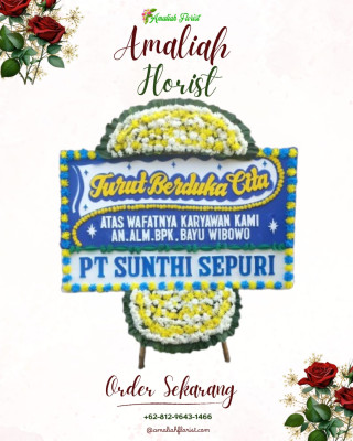 Papan Bunga Duka di Talang Muandau