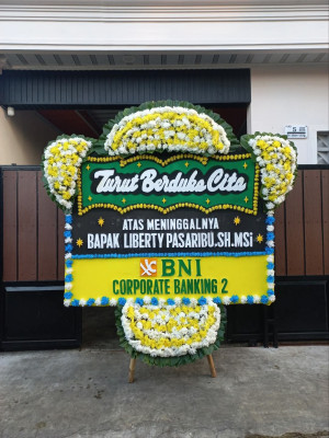 Papan Bunga Duka di Talang Muandau
