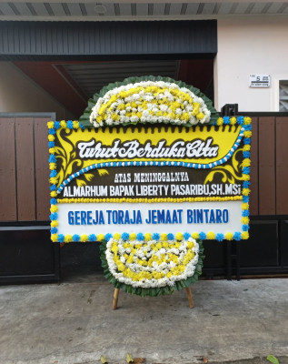 Papan Bunga Duka di Talang Muandau