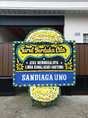 Papan Bunga Duka di Talang Muandau